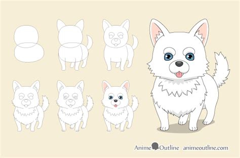 animedong|anime dog drawing.